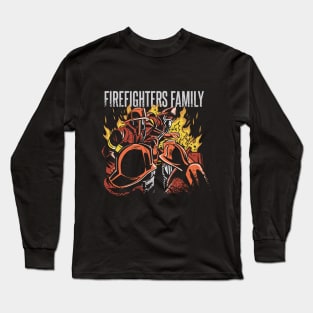 firefighters family Long Sleeve T-Shirt